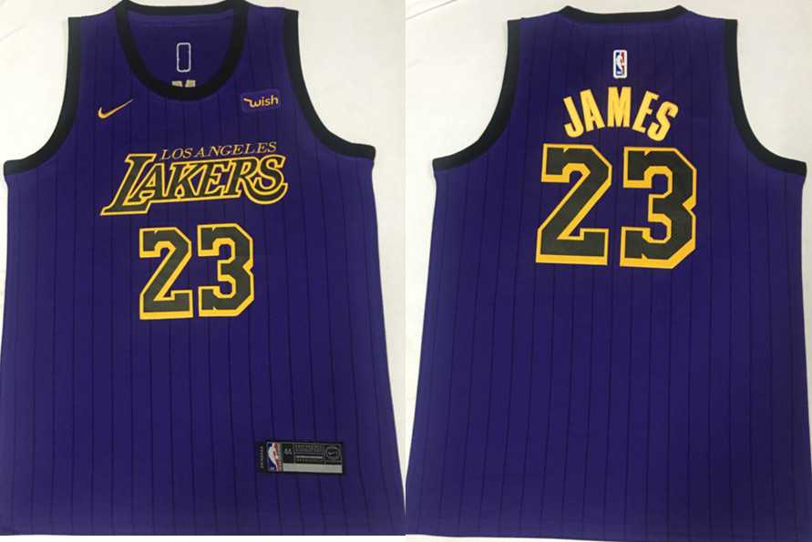 Lakers 23 Lebron James Purple 2018 19 City Edition Nike Swingman Jersey,We sell and wholesale Lakers 23 Lebron James Purple 2018 19 City Edition Nike Swingman Jersey on line form chian!